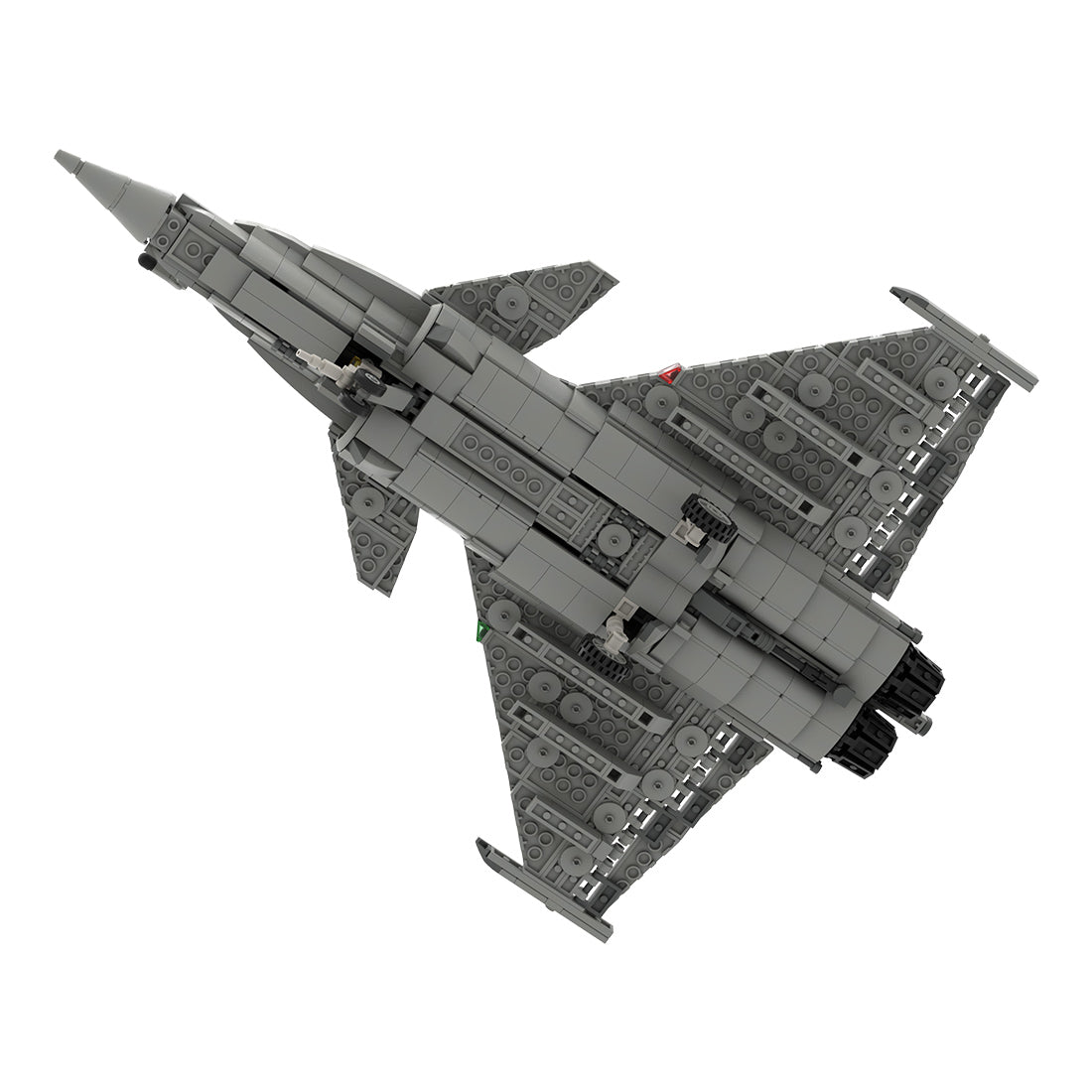 MOC - 133100 Dassault Rafale M - 1:35 Scale Klemmbausteine - LesDiyLesDiy