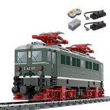 MOC - 133607 Electric Locomotive BR E42 (Holzroller) Klemmbausteine - LesDiyLesDiy