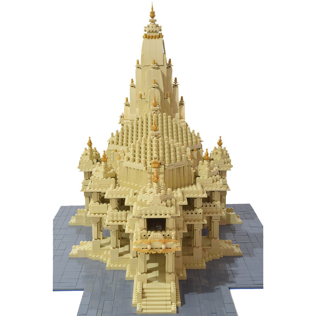 MOC - 133717 Somnath Temple Klemmbausteine - LesDiyLesDiy