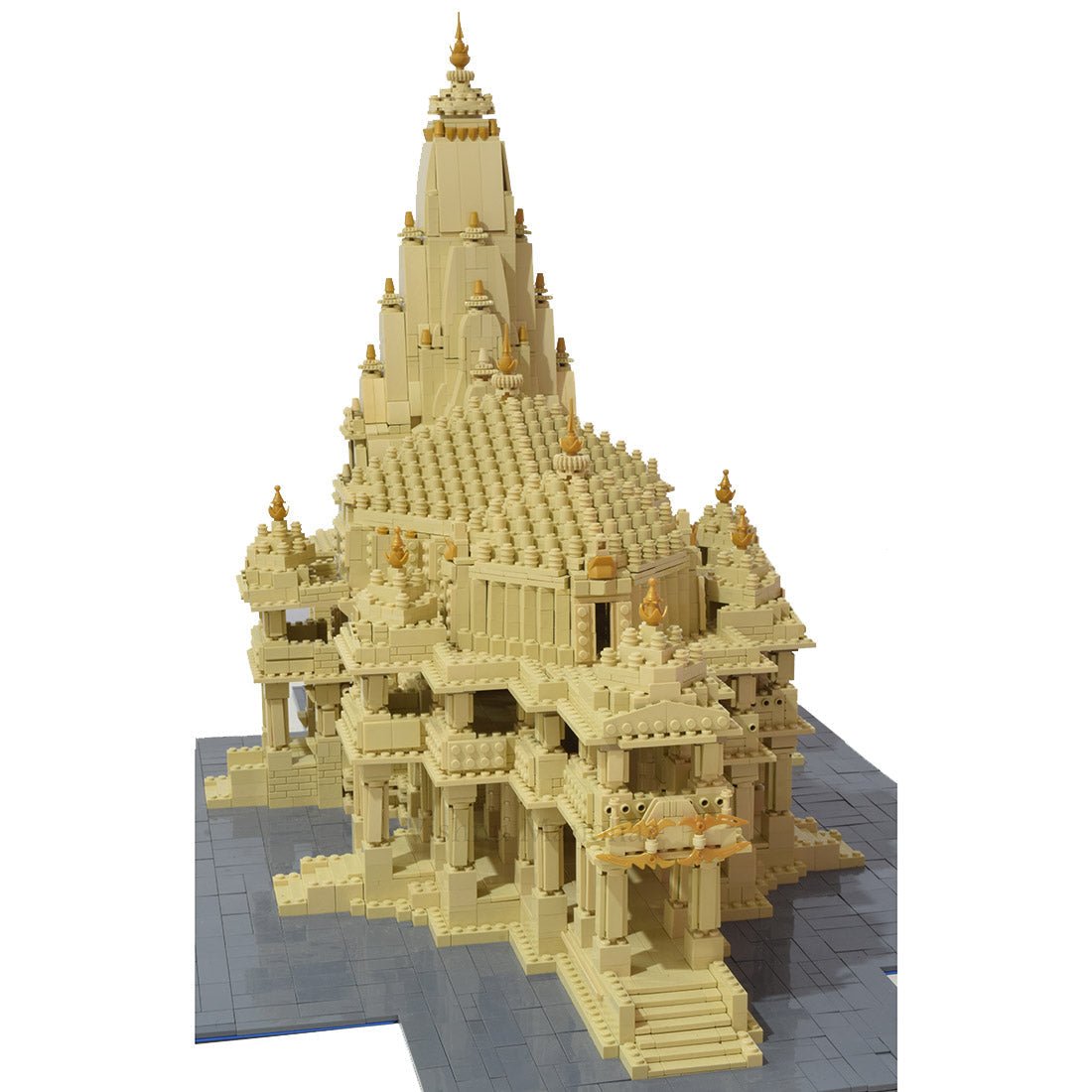 MOC - 133717 Somnath Temple Klemmbausteine - LesDiyLesDiy