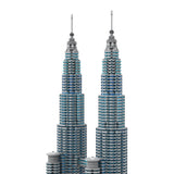 MOC - 136651 Petronas Towers im Maßstab 1:800 Klemmbausteine - LesDiyLesDiy