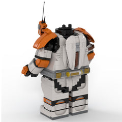 MOC - 138433 Commander Cody Phase 2 Megafigure (fits Breaaad's helmet) Klemmbausteine - LesDiyLesDiy