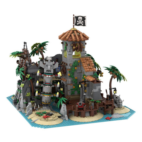 MOC - 138516 Treasure Island - Pirates of Barracuda Bay Klemmbausteine - LesDiyLesDiy