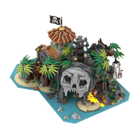 MOC - 138516 Treasure Island - Pirates of Barracuda Bay Klemmbausteine - LesDiyLesDiy