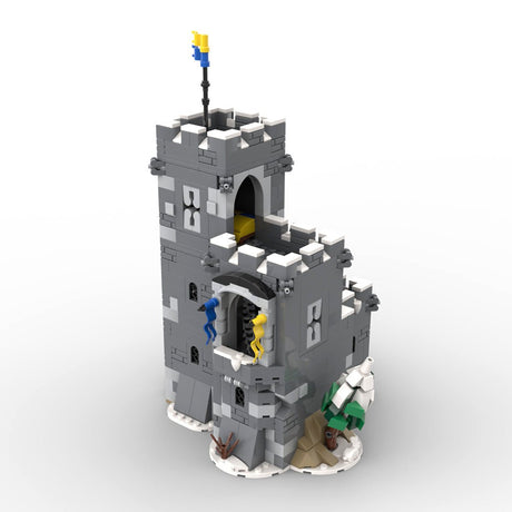 MOC - 138791 Mountain Tower Klemmbausteine - LesDiyLesDiy