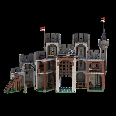 MOC - 138840 Falcons Barbican Gatehouse - LesDiyLesDiy