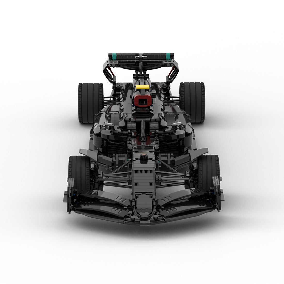 MOC - 138981 W14 1/8 Scale Racing Car - LesDiyLesDiy