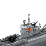 MOC - 139272 U - Boat Type VIIC Submarine Klemmbausteine - LesDiyLesDiy