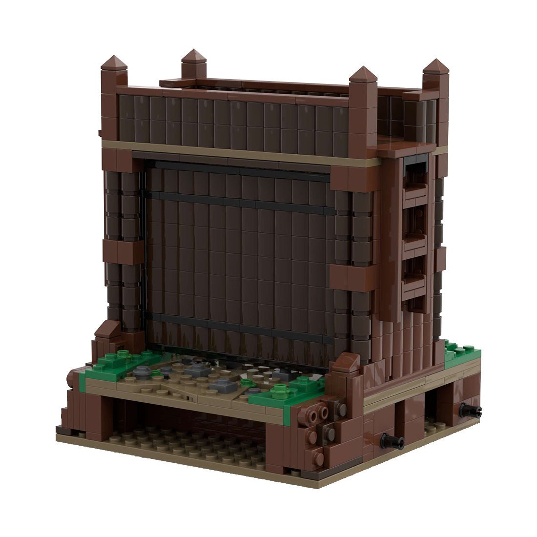 MOC - 139859 Roman Field Camp Gate Klemmbausteine - LesDiyLesDiy