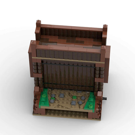 MOC - 139859 Roman Field Camp Gate Klemmbausteine - LesDiyLesDiy