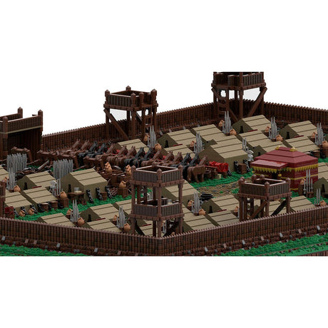 MOC - 139859 Roman Field Camp Klemmbausteine(groß) - LesDiyLesDiy