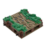 MOC - 139859 Roman Field Camp Path with Ending Ditch Klemmbausteine - LesDiyLesDiy