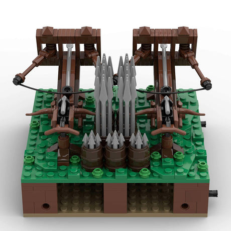 MOC - 139859 Roman Field Camp Siege Weapons Klemmbausteine - LesDiyLesDiy