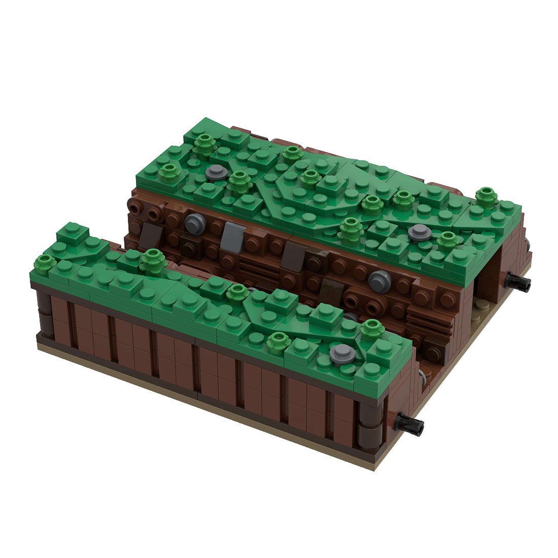 MOC - 139859 Roman Field Camp Straight Ditch Klemmbausteine - LesDiyLesDiy