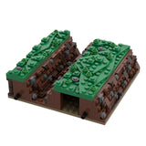 MOC - 139859 Roman Field Camp Straight Ditch Klemmbausteine - LesDiyLesDiy