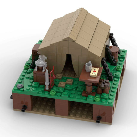 MOC - 139859 Roman Field Camp Tent for Centurio Klemmbausteine - LesDiyLesDiy