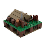 MOC - 139859 Roman Field Camp Tent for Legionaries Klemmbausteine - LesDiyLesDiy