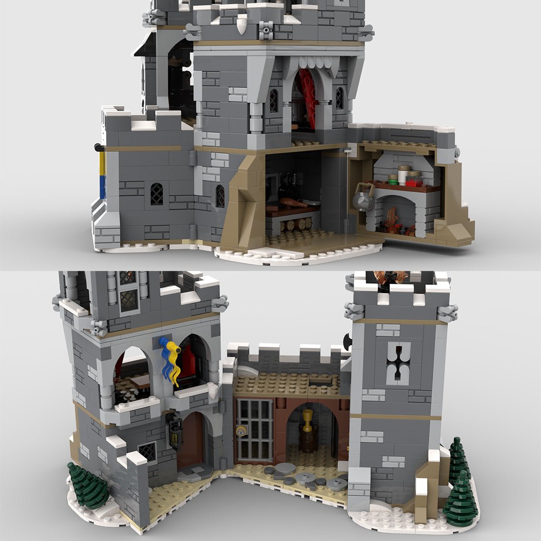 MOC - 139872 Dragon's Nest Klemmbausteine - LesDiyLesDiy