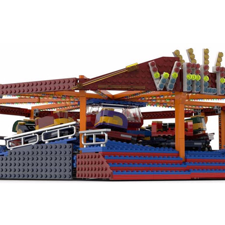 MOC - 140394 Fairground Waltzer Klemmbausteine - LesDiyLesDiy