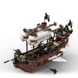 MOC - 141840 Pirates Great Airship Klemmbausteine - LesDiyLesDiy