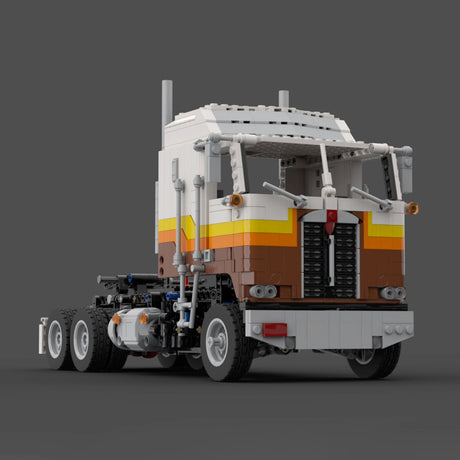 MOC - 141909 Kenworth K100 Aerodyne Klemmbausteine - LesDiyLesDiy