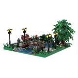 MOC - 142953 Summer Park Klemmbausteine - LesDiyLesDiy