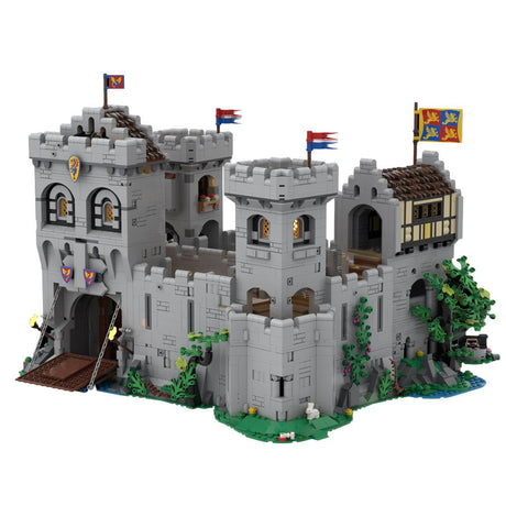 MOC - 144534 Knight's Castle Klemmbausteine - LesDiyLesDiy