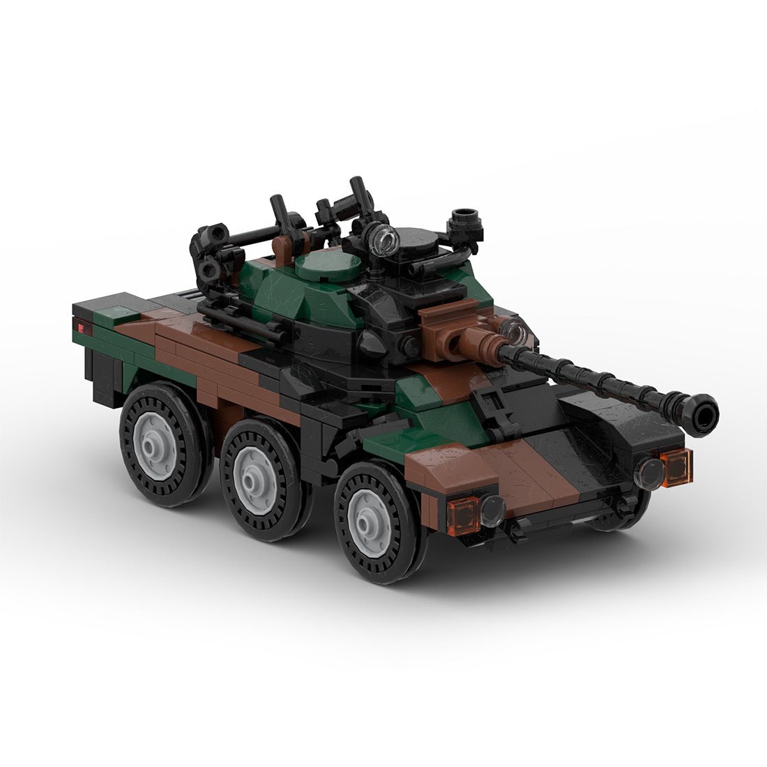 MOC - 144601 ERC90 Sagaie Infanterie - Kampffahrzeug - LesDiyLesDiy