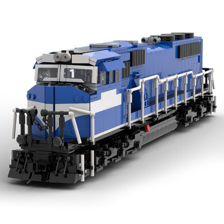 MOC - 144909 SD70MAC Conrail Klemmbausteine - LesDiyLesDiy