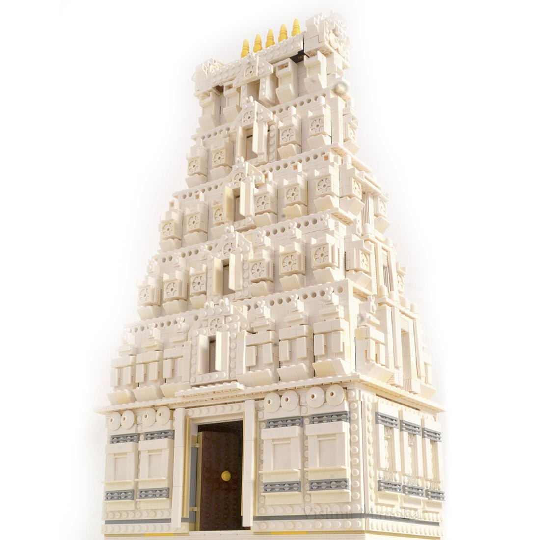 MOC - 145325 Temple tower 10256 Taj Mahal Alternate Klemmbausteine - LesDiyLesDiy