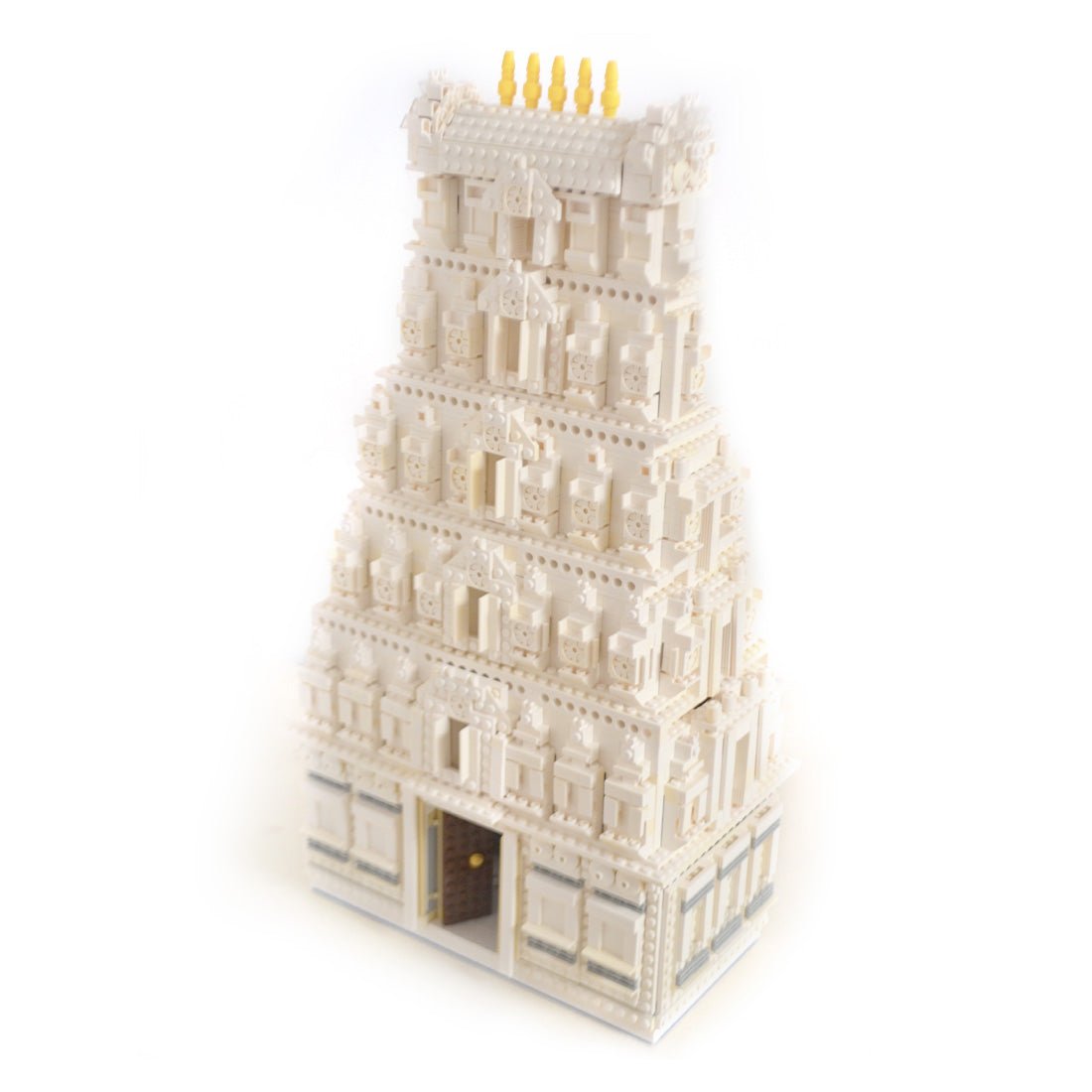 MOC - 145325 Temple tower 10256 Taj Mahal Alternate Klemmbausteine - LesDiyLesDiy