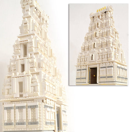 MOC - 145325 Temple tower 10256 Taj Mahal Alternate Klemmbausteine - LesDiyLesDiy