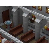 MOC - 148070 Medieval Cathedral Klemmbausteine - LesDiyLesDiy