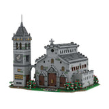 MOC - 148070 Medieval Cathedral Klemmbausteine - LesDiyLesDiy