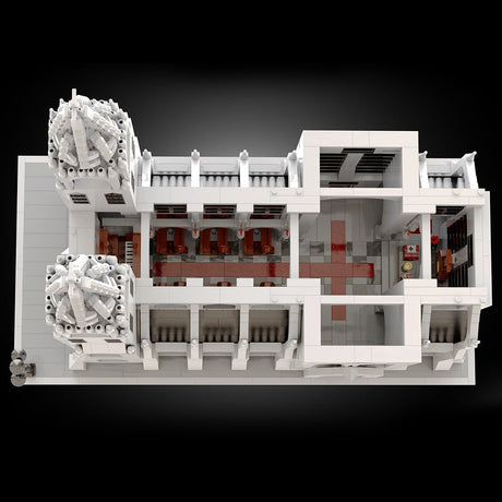 MOC - 148170 Gothic Cathedral Klemmbausteine - LesDiyLesDiy