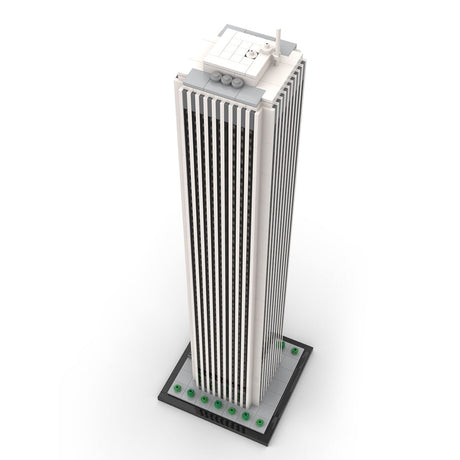 MOC - 149137 Aon Center Chicago 1:800 Scale (Amoco Building) Klemmbausteine - LesDiyLesDiy