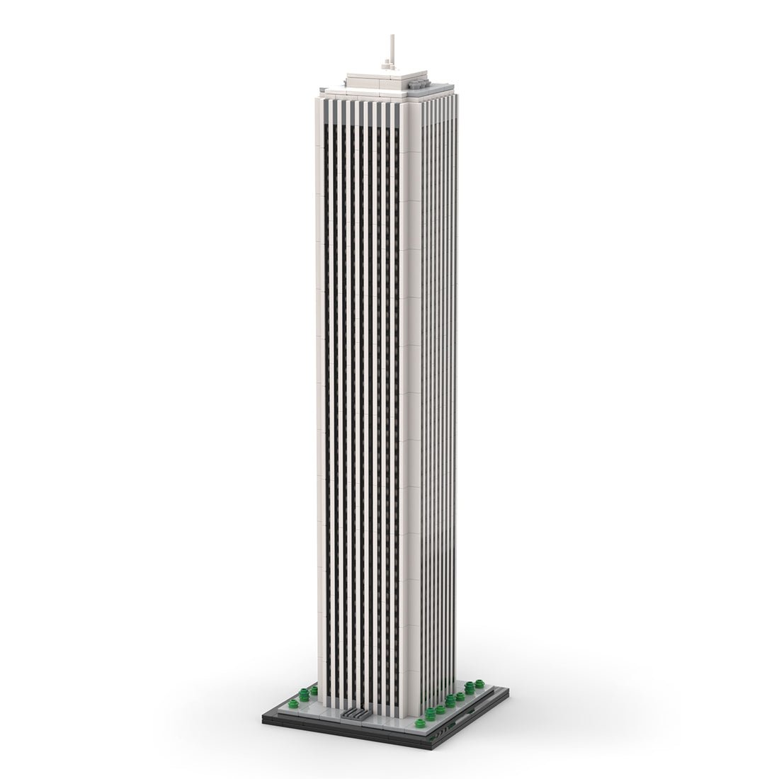 MOC - 149137 Aon Center Chicago 1:800 Scale (Amoco Building) Klemmbausteine - LesDiyLesDiy