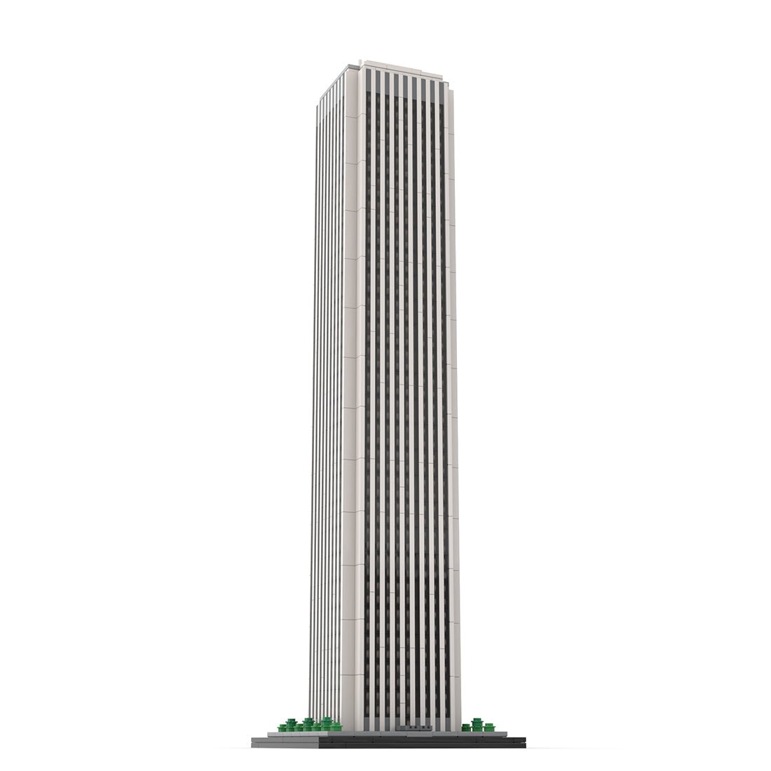 MOC - 149137 Aon Center Chicago 1:800 Scale (Amoco Building) Klemmbausteine - LesDiyLesDiy