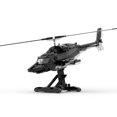 MOC - 149250 MOCturnal AIRWOLF Bell 222 Klemmbausteine - LesDiyLesDiy