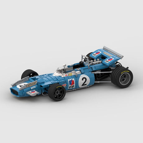 MOC - 14940 Matra MS80 - scale 1:8 Klemmbausteine - LesDiyLesDiy