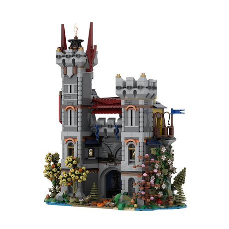 MOC - 150041 Sorcerer's Stronghold Klemmbausteine - LesDiyLesDiy