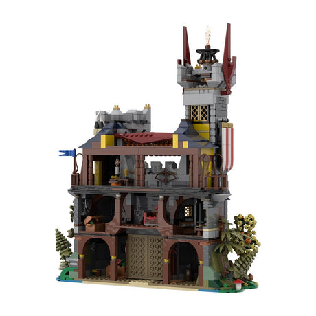 MOC - 150041 Sorcerer's Stronghold Klemmbausteine - LesDiyLesDiy