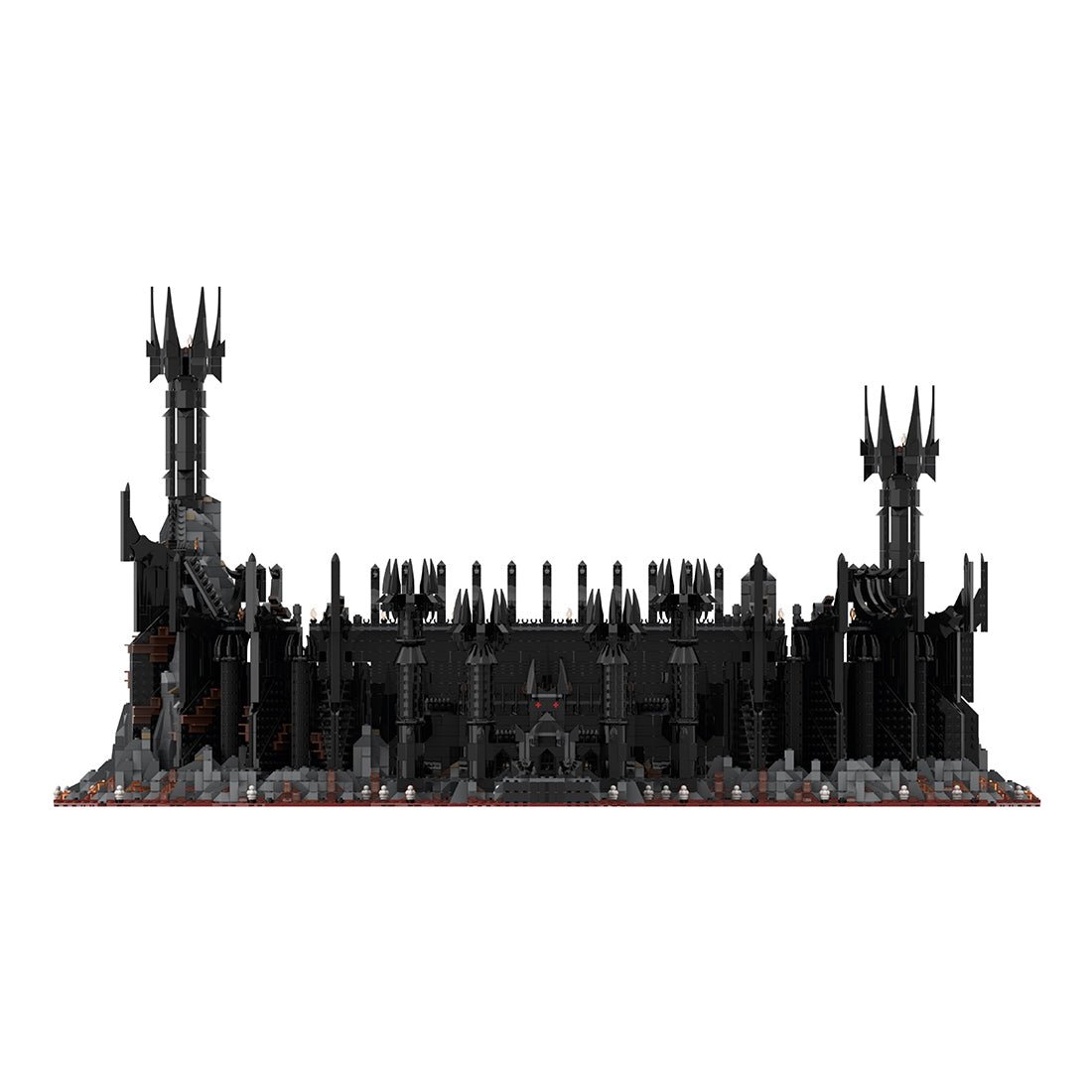 MOC - 150262 UCS Barad - Dur part 1/6 Klemmbausteine - LesDiyLesDiy