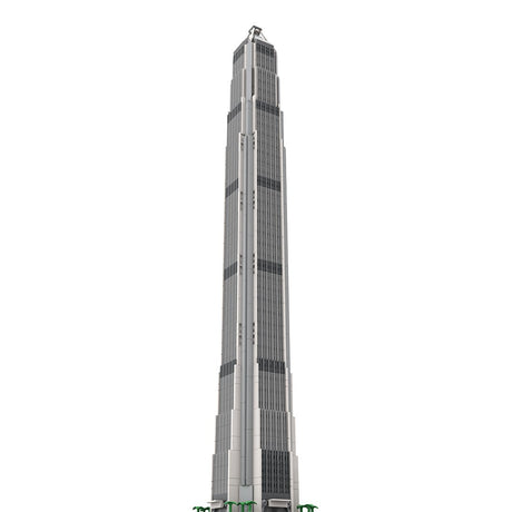 MOC - 150306 Ping An International Finance Center 1:800 Scale Klemmbausteine - LesDiyLesDiy