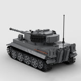 MOC - 150338 Panzerkampfwagen VI Tiger 1 Klemmbausteine - LesDiyLesDiy