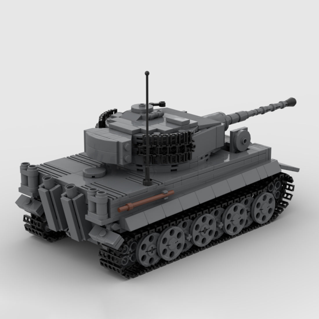 MOC - 150338 Panzerkampfwagen VI Tiger 1 Klemmbausteine - LesDiyLesDiy