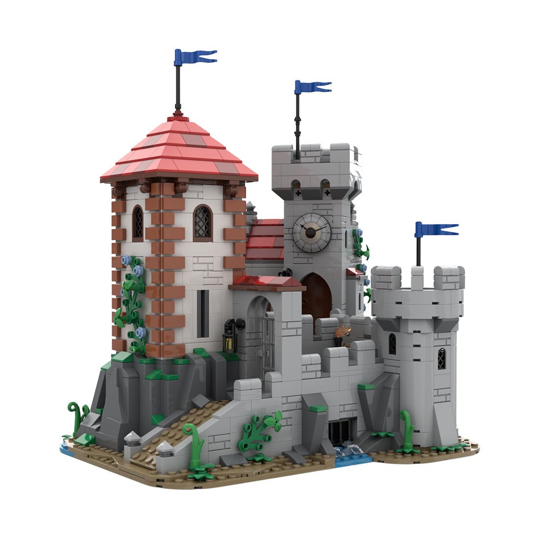 MOC - 150482 Edgewater Keep Klemmbausteine - LesDiyLesDiy