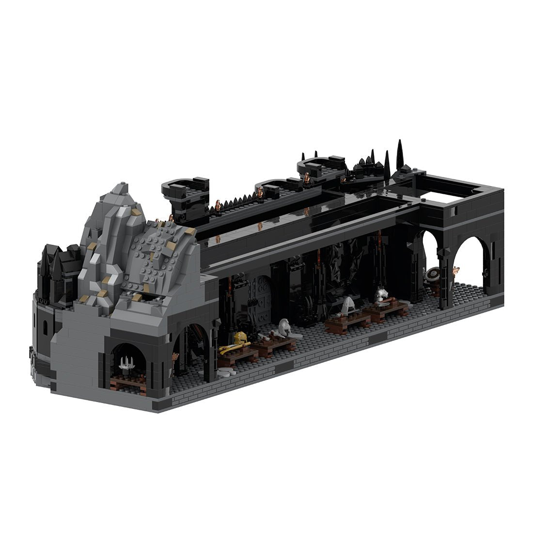 MOC - 152338 UCS Barad - Dur part 2/6 Klemmbausteine - LesDiyLesDiy