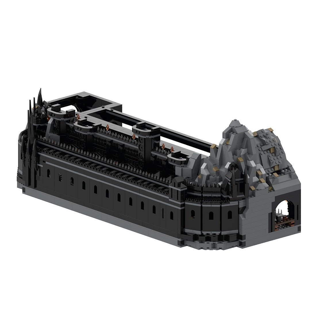 MOC - 152338 UCS Barad - Dur part 2/6 Klemmbausteine - LesDiyLesDiy