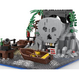 MOC - 152556 Skull Island Remake Klemmbausteine - LesDiyLesDiy